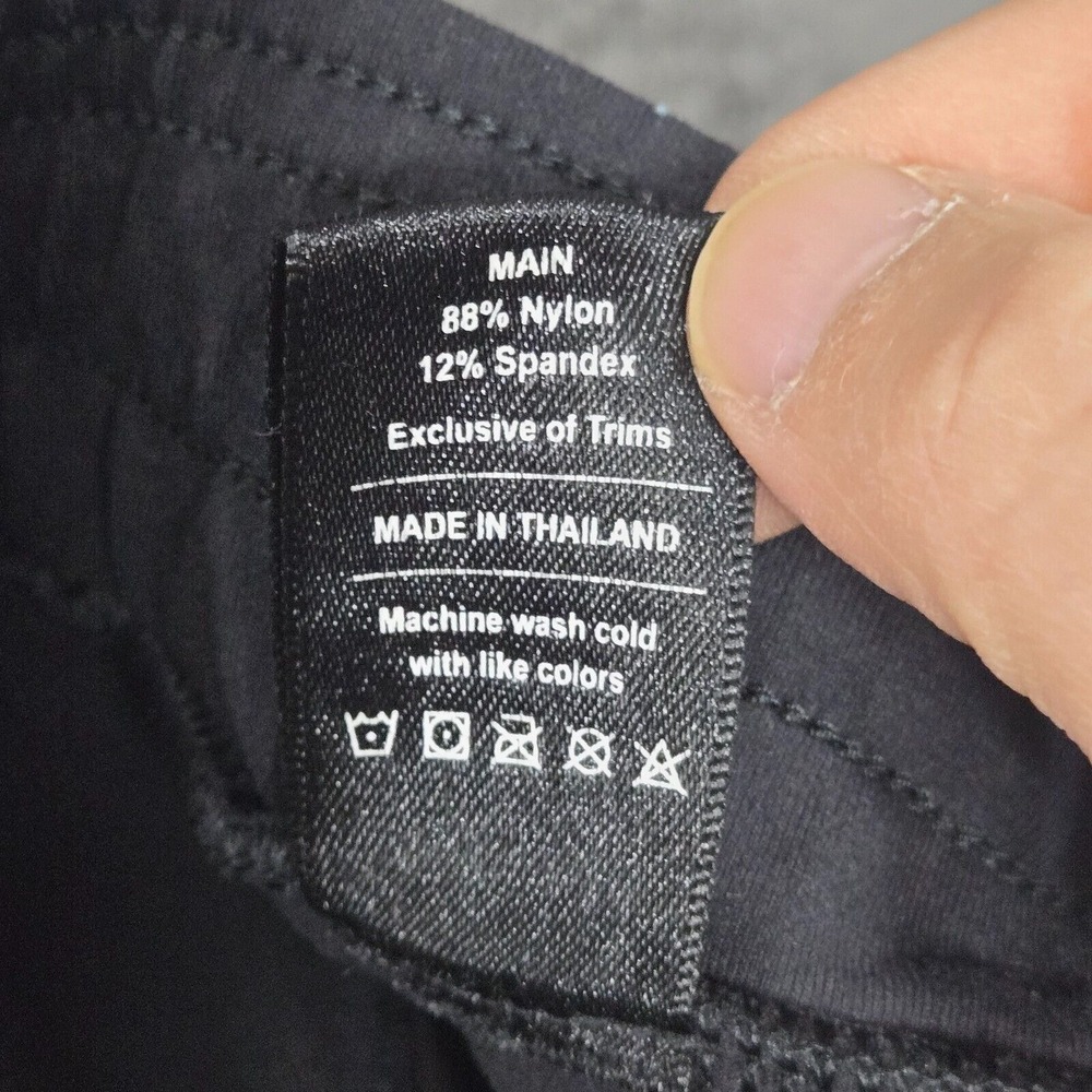 Public Rec Daymaker Pants Mens Size 36x32 Meas 33x29 Black Nylon Elastic Waist - Picture 11 of 13